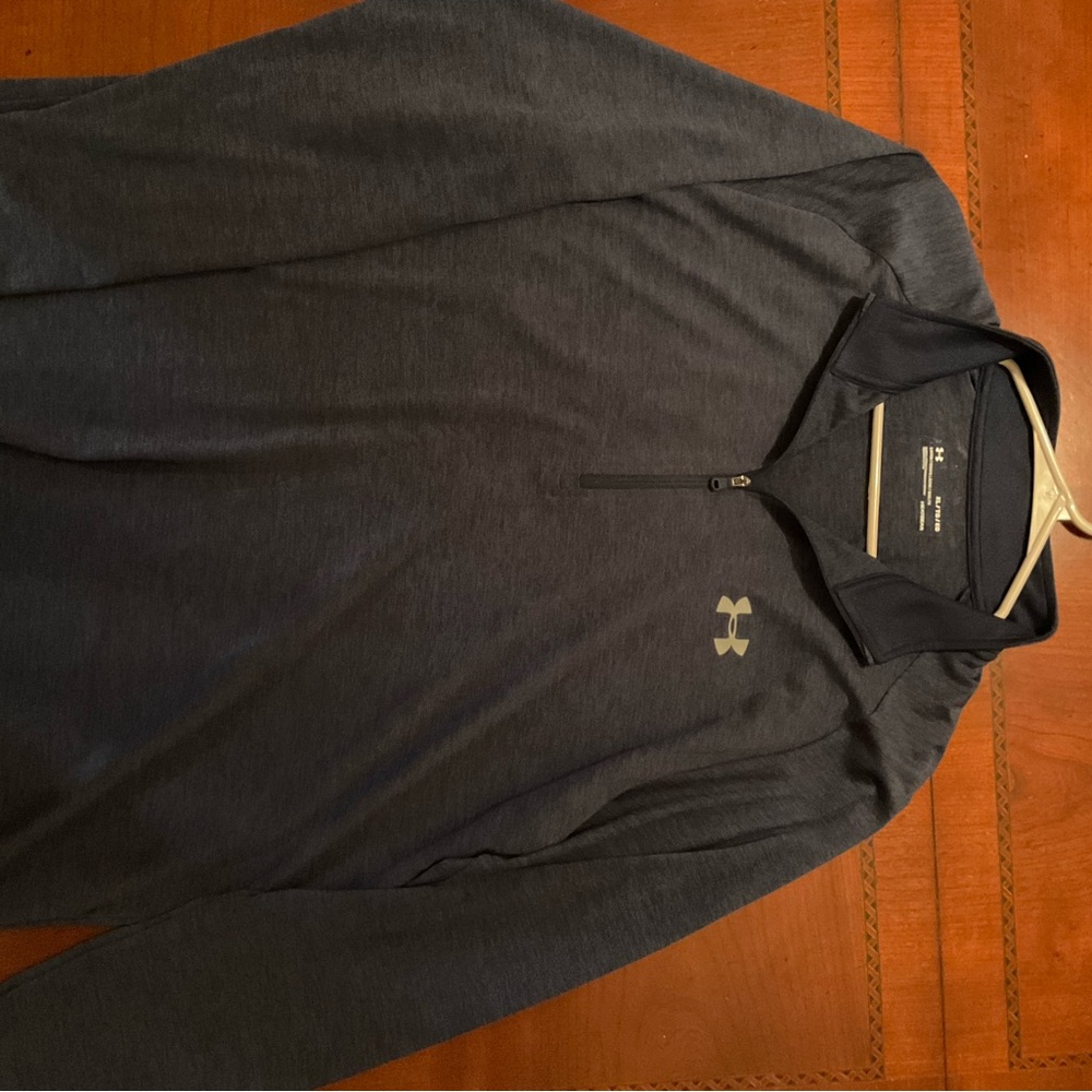 Under Armour Gray Quarter-Zip Pullover